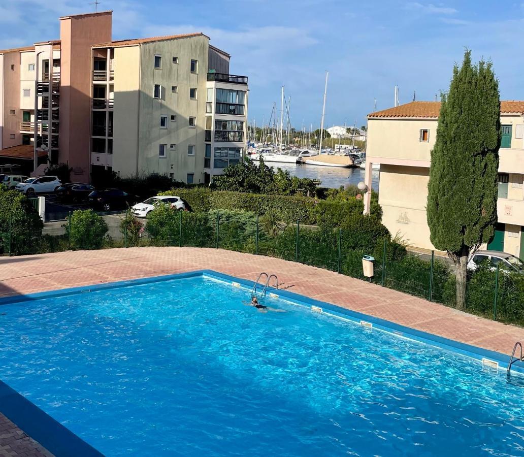 Studio Face A La Mer 4 Couchages - Gratuits Piscine Tennis Et Un Parking Prive Rare Et Tres Utile - Vue Magnifique Sur La Mer - Agreable En Toutes Saisons Ile Des Pecheurs - La Brigantine - Emplacement Et Vue Rares Au Cap D'Агд Экстерьер фото